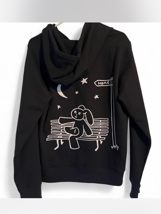Marc Jacobs Tops - HEAVEN BY MARC JACOBS black quarter zip bunnie hoodie.